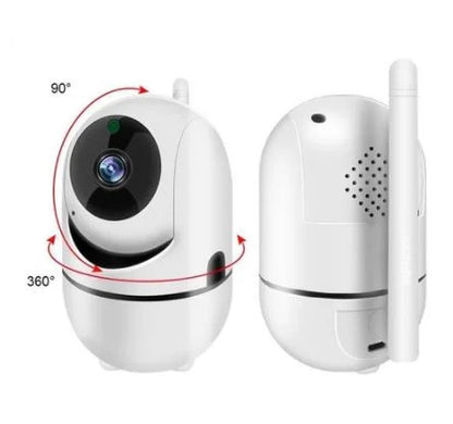 720p Wireless Night Vision Auto Scan IP Camera - Motion & Sound Detection - Remote Access - Cloud & SD Storage - Indoor Security Camera