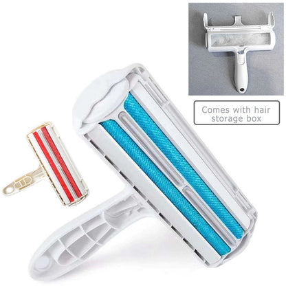 Pet Hair Roller Remover Lint Brush - Reusable Electronic Tool for Dogs & Cats - No Batteries Required