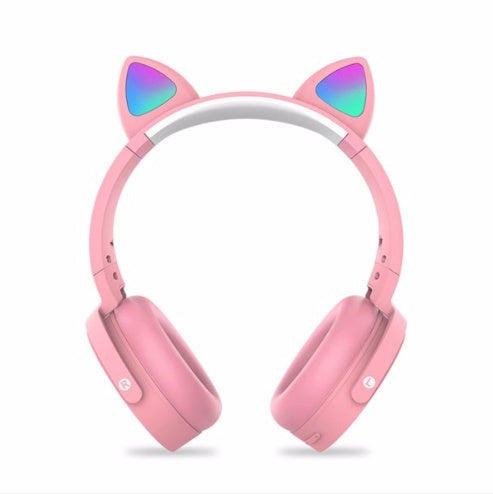 Headphones - Pink Bluetooth Fidget Toy Headset with Pop Bubbles - 18 Hours Playtime - Kids & Adults