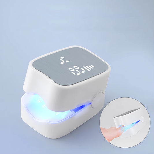 Nail Fungus Laser Treatment Device - Rechargeable LED Light Remover for Thick Discolored Nails - Portable & User-Friendly