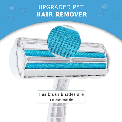 Pet Hair Roller Remover Lint Brush - Reusable Electronic Tool for Dogs & Cats - No Batteries Required