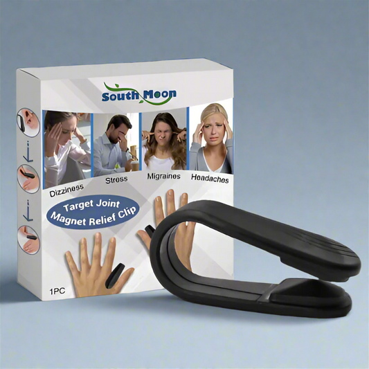 South Moon Body Treatment Clip - Daily Gentle Massage for Hand Pain Relief - Electronic Silicone Clip