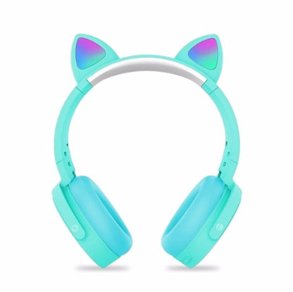 Bluetooth Headphones for Kids - Azure Color - Fidget Pop Toy - 18 Hours Playtime - Lightweight & Comfortable