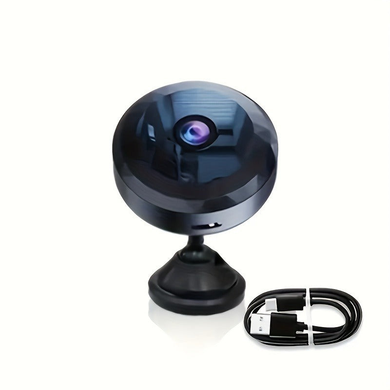 Treasure Mobile Camera with Live Feedback & Motion Detection - Black - Compact & Clip-On Design for Travel Photography