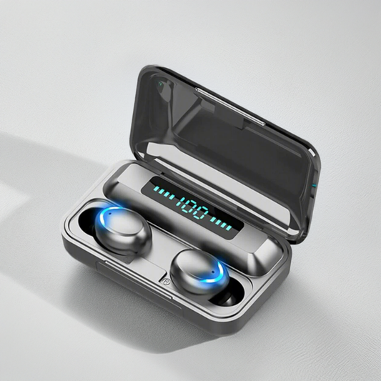 Wireless Waterproof Bluetooth Earbuds - 90 Hours Playtime, Bluetooth 5.1, IPX6, Ergonomic Fit, Charging Case